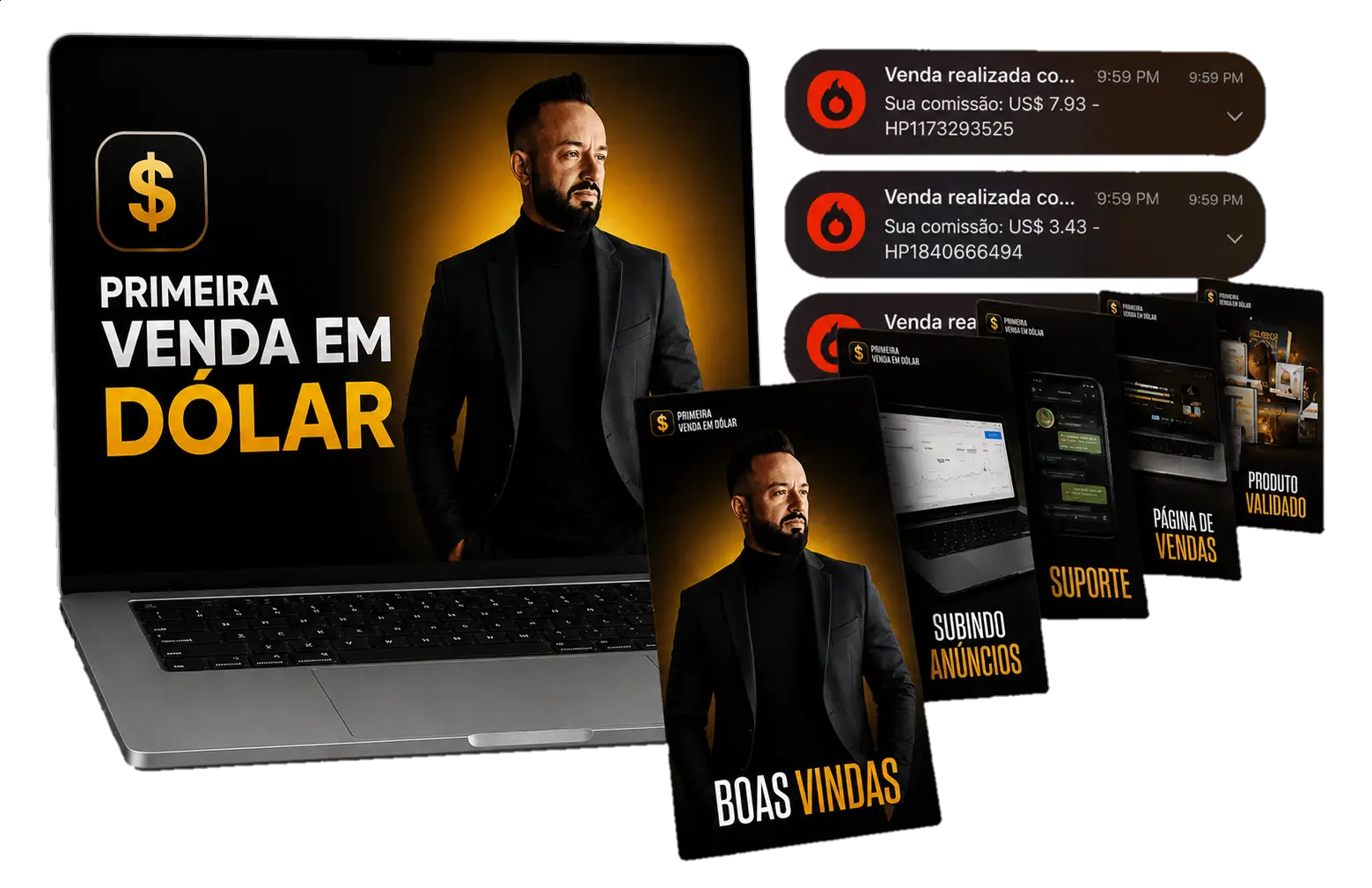 Primeira Venda em Dólar